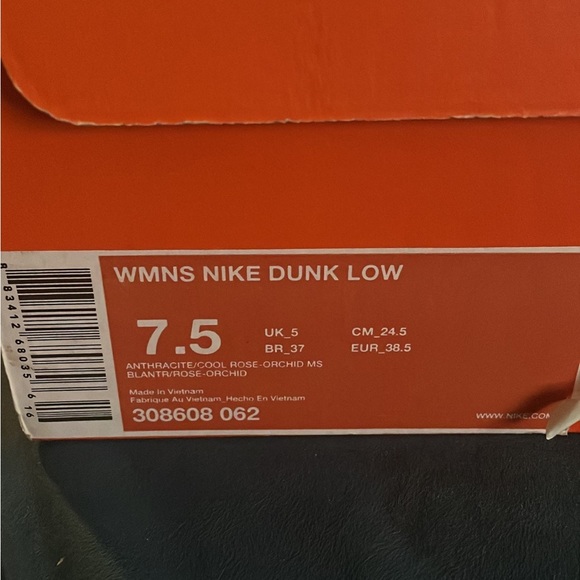 2007 Nike Dunk ‘Cool Rose’ WMNS - Picture 4 of 7